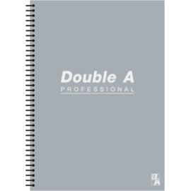 Double A A5線圈筆記本-辦公室系列(灰) DANB12178/本