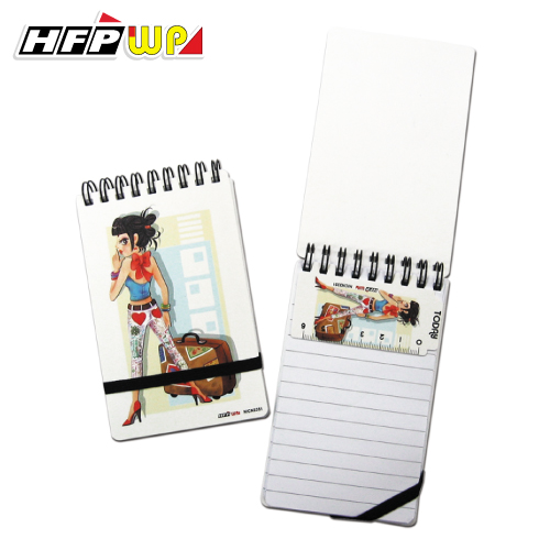 HFPWP 多功能直式筆記本口袋型 設計師限量 台灣製  JIN3351